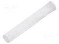 Fiber for LED; Ø5.6mm; L: 31.8mm; round; Front: convex; flexible BIVAR UHF5-1.250-N-67