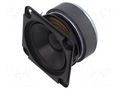 Loudspeaker; 10W; 8Ω; 66.5x66.5x41.5mm; 0÷20kHz; Sound level: 81dB VISATON VS-FRS7XWP-8