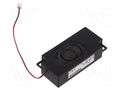 Loudspeaker; 2W; 8Ω; 69.5x33x16mm; 390Hz÷20kHz; Sound level: 79dB VISATON VS-K28.40H-8