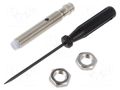 Sensor: capacitive; Range: 0.5÷10mm; OUT: PNP / NO; Usup: 11÷30VDC IPF ELECTRONIC KN080170
