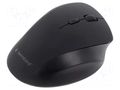 Mouse; black; USB A; wireless,optical; DPI change button; 10m GEMBIRD MUSW-6B-02
