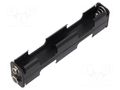 Holder; AA,R6; Batt.no: 4; 6F22 type; black Goobay GOOBAY-11464