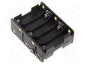 Holder; AA,R6; Batt.no: 10; 6F22 type; black Goobay GOOBAY-11469