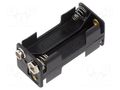 Holder; AAA,R3; Batt.no: 4; 6F22 type; black Goobay GOOBAY-11990