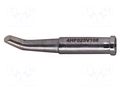 Tip; minispoon,bent; 2.5mm; for soldering station METCAL GT4-HF3025V