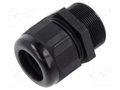 Cable gland; without nut,with long thread; M40; 1.5; IP68; black TE Connectivity 1SNG601132R0000