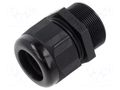 Cable gland; without nut,with long thread; M40; 1.5; IP68; black TE Connectivity 1SNG601135R0000