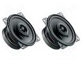 Car loudspeakers; two-way; 100mm; 60W; 90÷17000Hz; 4Ω; 2pcs. PHONOCAR ALPHA66020