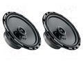 Car loudspeakers; two-way; 165mm; 60W; 70÷17000Hz; 4Ω; 2pcs. PHONOCAR ALPHA66026