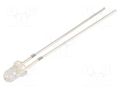 LED; UV; 30°; 10mA; 225mW; 370÷380nm; 10÷15VDC; THT; Front: convex OPTOSUPPLY OSV2YL3131A-12V