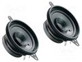 Car loudspeakers; 87mm; 40W; 100÷13000Hz; 4Ω; Loudsp.depth: 30mm PHONOCAR ALPHA66120