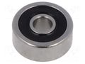 Bearing: single row deep groove ball; Øint: 3mm; Øout: 10mm; W: 4mm SKF SKFW623-2RS1