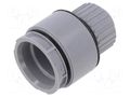 Accessories: adapter to be screwed; silver; IP66,IP69K; -30÷60°C WERMA WER-63072000