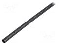 Heat shrink sleeve; glued; 3: 1; 25mm; L: 1200mm; black; RMW TE Connectivity RMW-25/8-1200/ADH0