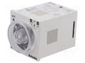 Timer; 0,1s÷1h; relay; 250VAC/3A,30VDC/3A; Usup: 100÷240VAC; PIN: 8 AUTONICS ATE8-41