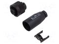 Connector: circular; 400V; 16A; PIN: 4; plug; female; screw terminal BINDER 99-4222-00-04