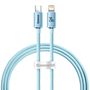 Baseus CAJY001303 Lightning - USB-C PD cable 20W 480Mb/s 1.2m - blue, Baseus 6932172614461 6932172614461