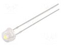 LED; 4.8mm; 100°; Front: convex; 2.9÷3.4VDC; No.of term: 2; -30÷85°C OPTOSUPPLY OSCK4L56A1A