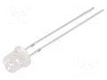 LED; red; 5mm; Front: flat; 2÷2.5VDC; No.of term: 2; Pitch: 2.54mm OPTOSUPPLY OSR9CA57E1A