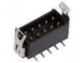 5+5 Pos. Male DIL Vertical SMT Conn. Latches HARWIN M80-8281042