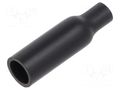 Heat shrink cap; glued; 3: 1; 6.35mm; L: 28.4mm; black; polyolefine TE Connectivity PD-CAP-1/4-0