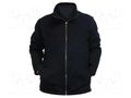 Fleece; ESD; L; polyester,carbon fiber; blue (dark); 1÷100MΩ STATICTEC PRT-STC1904