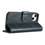 iCarer Oil Wax Wallet Case 2in1 Case iPhone 14 Anti-RFID Leather Flip Case Blue (WMI14220721-BU), iCarer 6975092686033 6975092686033