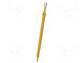 Test needle; 5mm; 3A; plastic; gold-plated; Ø: 1.8mm; flat; SKS-215 INGUN SKS-215-0023