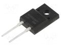 Diode: Schottky rectifying; SiC; THT; 650V; 8A; TO220FP-2; Ir: 1.2uA WAYON WSRSIC008065NPF