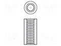 Screwed spacer sleeve; 57.15mm; Int.thread: UNC6-32; cylindrical KEYSTONE KEYS1856