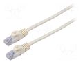 Patch cord; RJ45 plug,both sides; U/UTP; 6; stranded; CCA; PVC LANBERG PCU6-10CC-0200-W