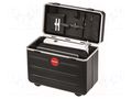 Case; tool case; with wheels; black; Body dim: 455x270x380mm PARAT PAR-208.363.151