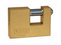 Padlock; mandrel; brass; Protection: high (level 11); A: 90mm KASP KA-K17090D