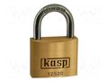 Padlock; shackle; brass; Protection: low (level 2); A: 20mm; B: 12mm KASP KA-K12520