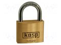 Padlock; shackle; brass; Protection: low (level 2); A: 20mm; B: 12mm KASP KA-K12520A1