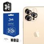 iPhone 14 Pro Max / 14 Pro 9H Camera Glass for 3mk Lens Protection Pro Series Lens - Gold, 3mk Protection 5903108484053 5903108484053