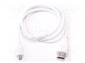 Accessories: connection cable; white; 1m RASPBERRY PI SC0358