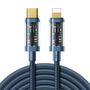 Joyroom S-CL020A20 Lightning / USB-C PD cable 20W 2m - blue, Joyroom 6941237196415 6941237196415