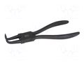 Pliers; for circlip; internal; 19÷60mm; Pliers len: 180mm; angular C.K CK-T3712-7