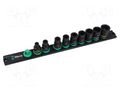 Wrenches set; 6-angles,socket spanner,impact; Mounting: 3/8" WERA WERA.05005452001