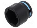 Socket; 6-angles,socket spanner,impact; HEX 24mm; 3/8"; IMPAKTOR WERA WERA.05005513001