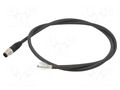 Cable: for sensors/automation; M12; PIN: 5; straight; 1m; socket LUMBERG AUTOMATION 0935253104/1M