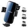 Choetech induction charger with holder + magnetic tips black (T201-F), Choetech 6932112102119 6932112102119