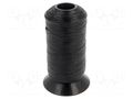 Rope; W: 1.52mm; L: 457.2m; for binding wires; Plating: polyamide ALPHA WIRE LC134-BK088