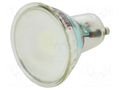 LED lamp; cool white; GU10; 230VAC; 460lm; 5W; 110°; 6400K GTV Poland LD-SZ50W10-64