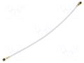 Cable; Colour: white; Len: 0.1m; Wire dia: 28.7mm; Type: angled HIROSE UFL2LPA068Y3TA100