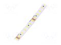 LED tape; white neutral; 2835; LED/m: 120; 8mm; IP64; 120°; 9.6W/m POS HQS-96-120NWP-24