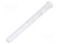 Fiber for LED; Ø2.2mm; L: 16.5mm; round; Front: flat; straight; IP68 MENTOR MR-1292.1405