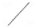 LED tape; RGB; 2835; LED/m: 120; 5mm; black PCB; IP20; 120°; 24W/m IPIXEL LED S005120BC3SC/C3