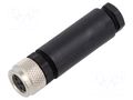 Connector: M8; female; for cable; plug PHOENIX CONTACT SACCM8FS3CONMSW